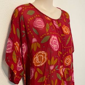 Gudrun Sjoden red dress size S/M